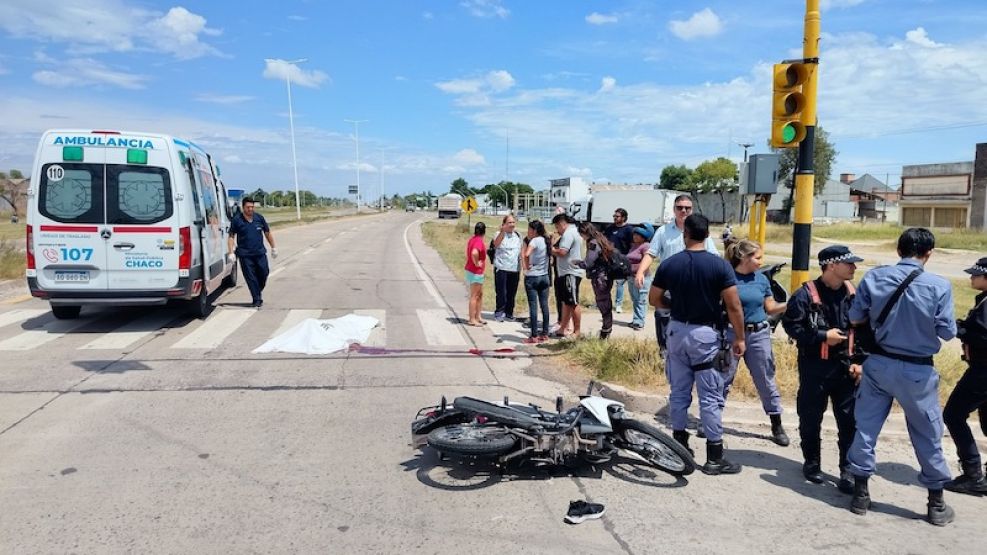 Accidente fatal en Chaco