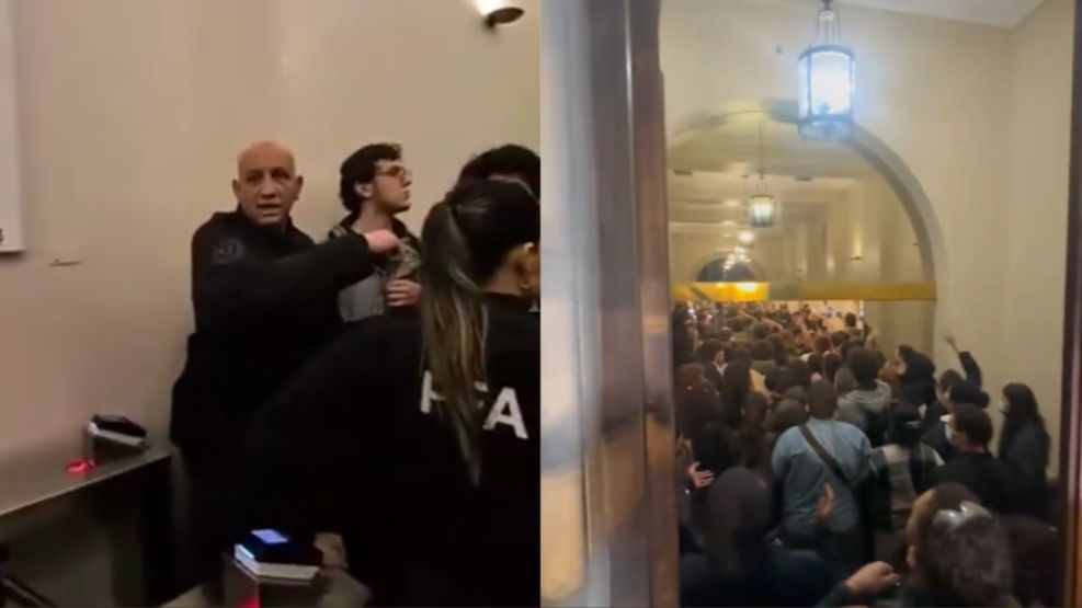 Estudiantes universitarios tomaron la Secretaría de Educación 20261007