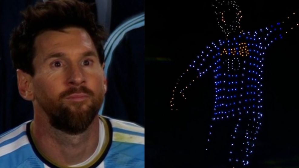 Memes drones de Messi