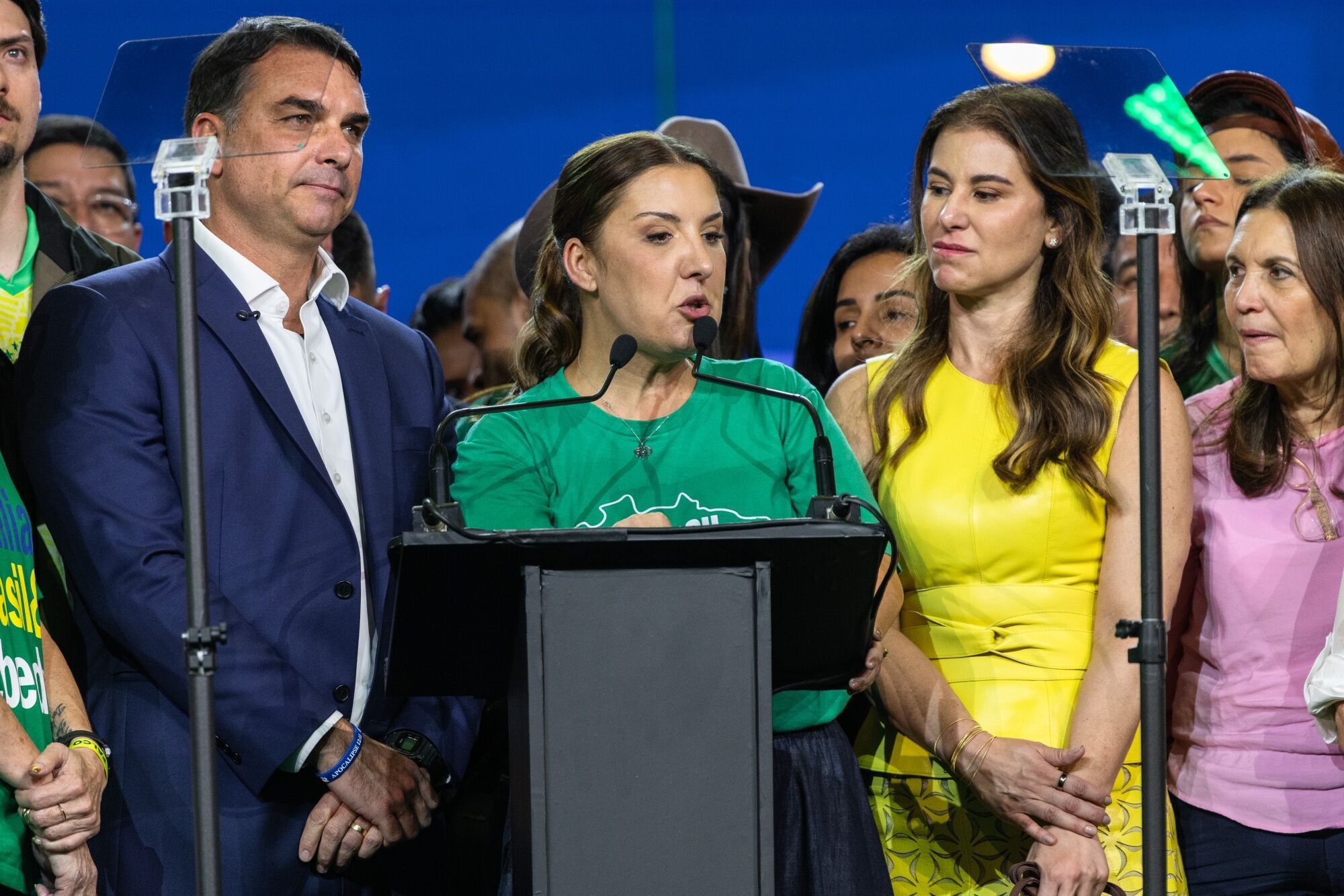 Presidential Candidate Flavio Bolsonaro Launches Campaign