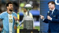 Lionel Messi y Alejandro Domínguez