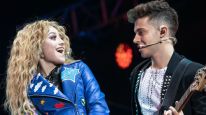 Karol Sevilla y Ruggero Pasquarelli en el regreso de Soy Luna