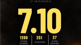 3 aniversario del ataque de Hamas contra Israel