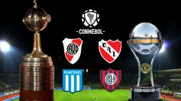 River, Independiente, Racing y San Lorenzo en las copas