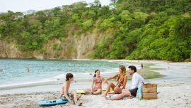 Costa Rica se convirtió en un refugio natural para el viajero argentino