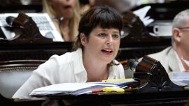 Carolina Gaillard: "Me gustaría que Máximo Kirchner sea presidente"