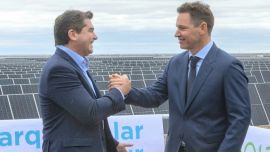 Jorge Brito inauguró el parque solar más grande de San Juan