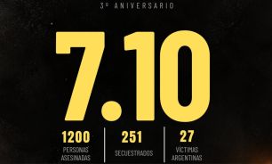 3 aniversario del ataque de Hamas contra Israel