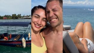 Thelma Fardín y Nico Riera