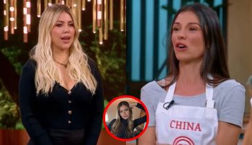 Wanda Nara y La China Ansa en MasterChef Celebrity