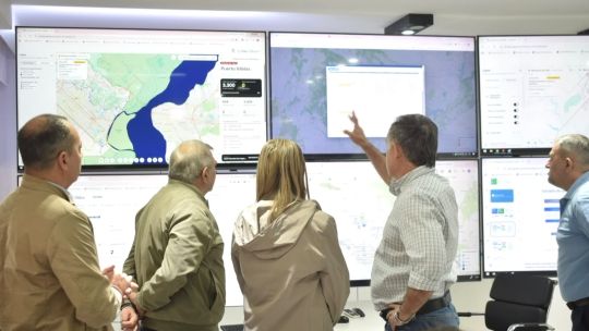 Chaco monitorea lluvias, ríos y desagües para coordinar la respuesta ante emergencias