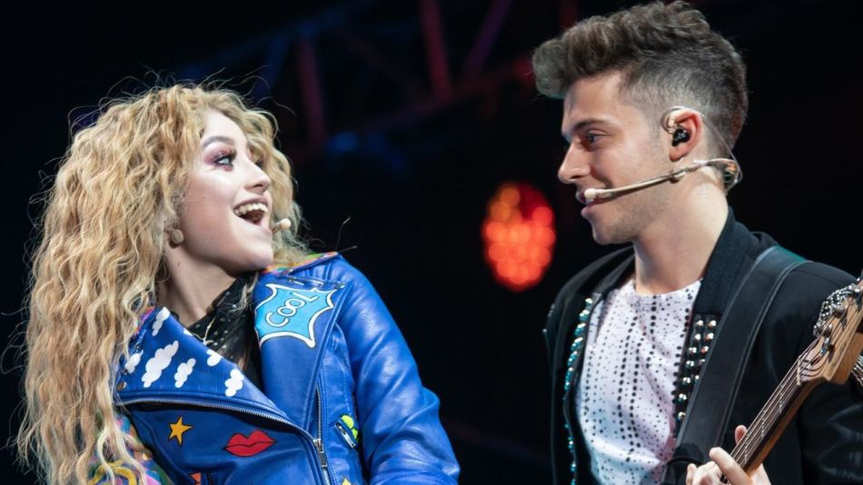 Karol Sevilla y Ruggero Pasquarelli en el regreso de Soy Luna