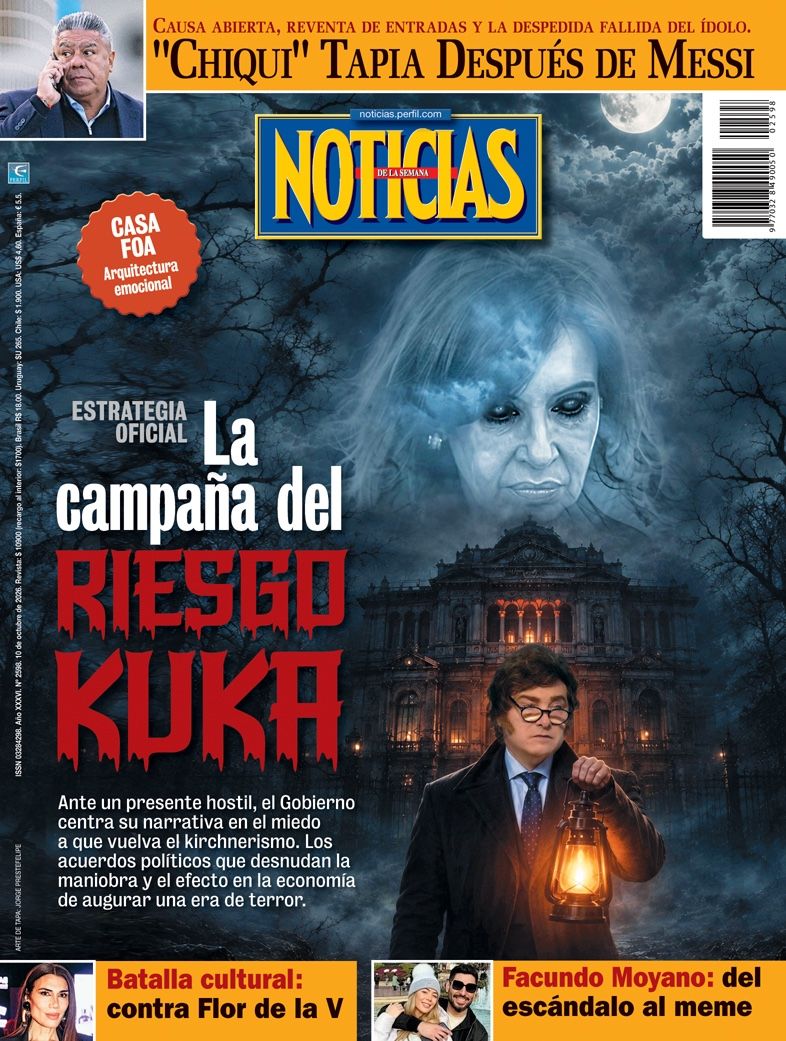 La tapa de NOTICIAS | Foto:Cedoc