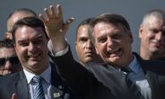 Jair y Flavio Bolsonaro