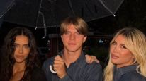 Zaira, Valentino López y Wanda Nara