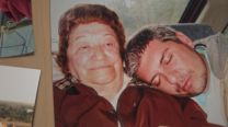 Matías Bagnato y su abuela