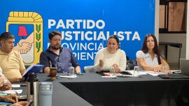 El PJ correntino ratificó la expulsión de Camau Espínola y rechazó el ajuste de Milei