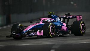 Franco Colapinto en el GP Singapur