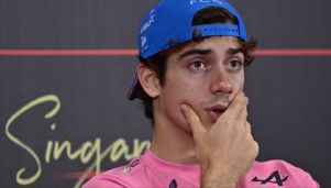 Franco Colapinto en el GP Singapur 