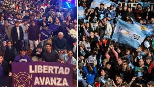Acto político de LLA / K