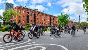 Ciclistas correrán por avenidas y autopistas de la Ciudad