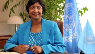 Navi Pillay, premio Nobel de la Paz