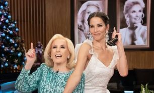 Mirtha Legrand y Juana Viale