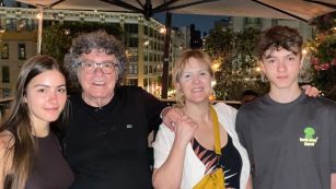 Giuliano y Fiorella, Piero de Benedictis y Mariana Schettini
