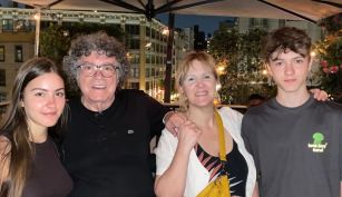 Giuliano y Fiorella, Piero de Benedictis y Mariana Schettini
