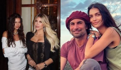 Zaira Nara, Wanda Nara y Jakob Von Plessen