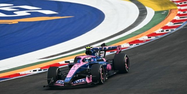 Franco Colapinto en el GP Singapur