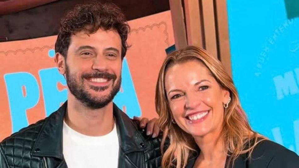 Diego Leuco y Carina Zampini en La Peña de Morfi