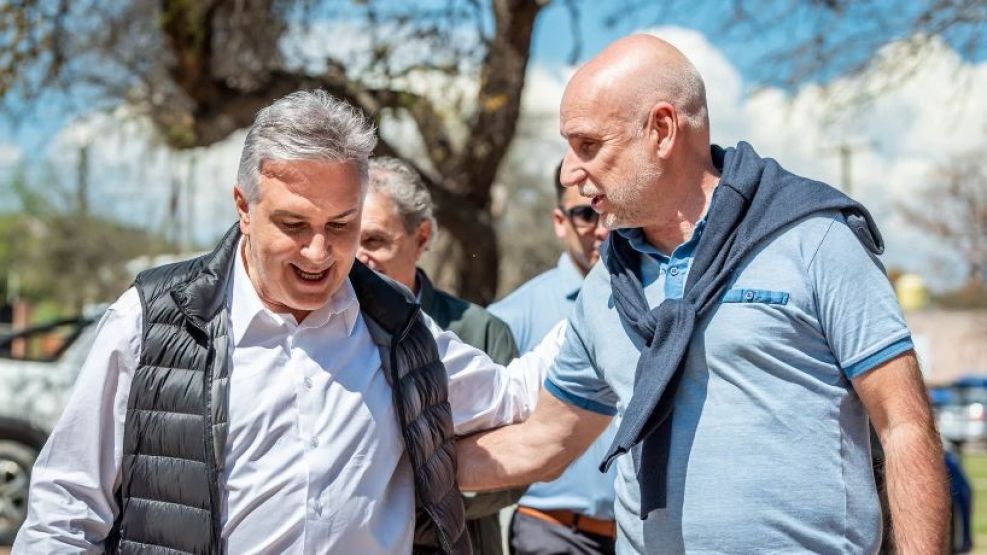 Julio Bañuelos y Martín Llaryora