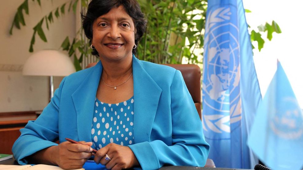 Navi Pillay, premio Nobel de la Paz