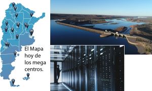 El agua de la Patagonia es un requisito esencial para los desarrollos de las empresas tecnológicas.