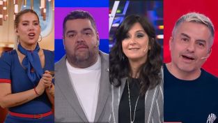 Wanda Nara, Darío Barassi, Edith Hermida y Ángel de Brito