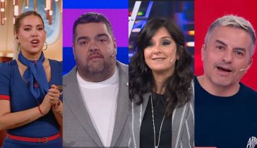 Wanda Nara, Darío Barassi, Edith Hermida y Ángel de Brito
