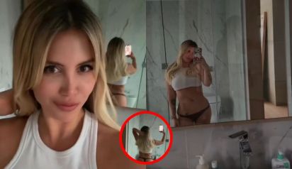 Wanda Nara y su cambio físico