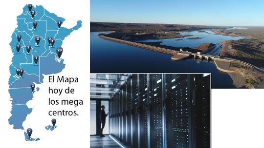 El mapa de los data centers de Argentina: inversiones millonarias, energía y una disputa que crece