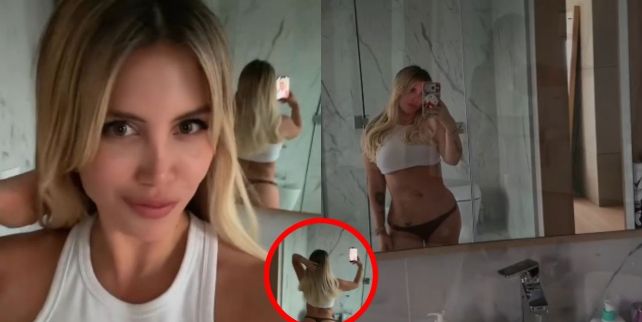 Wanda Nara y su cambio físico