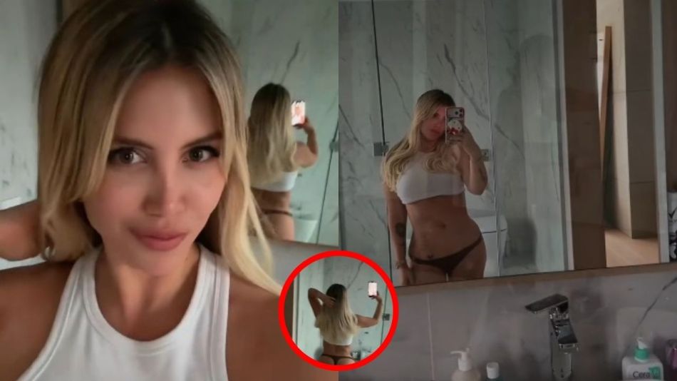 Wanda Nara y su cambio físico