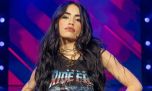Lali Espósito recibió sus 35 años con un vestido asimétrico con lentejuelas y efecto metalizado súper glam