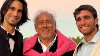 Gustavo Yankelevich y sus nietos, Franco y Valentín