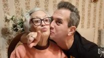 Matías Bertolotti junto a su mamá, Nilda