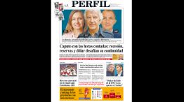 La tapa del Diario PERFIL del domingo 11 de octubre de 2026