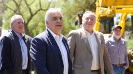 Martin Llaryora junto a Eduardo Accastello