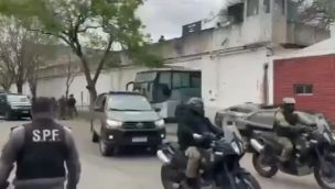 Empezó el traslado de presos del penal de Devoto a la nueva cárcel de Marcos Paz.