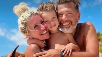 Florencia Peña junto a su marido Ramiro Ponce de León y su hijo Pipe