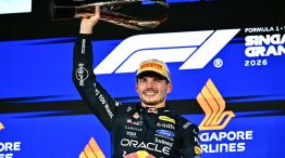 Max Verstappen en el GP Singapur