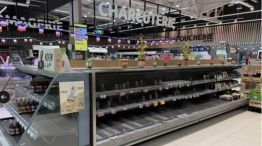 Supermercados franceses con "heladeras hackeadas"...
